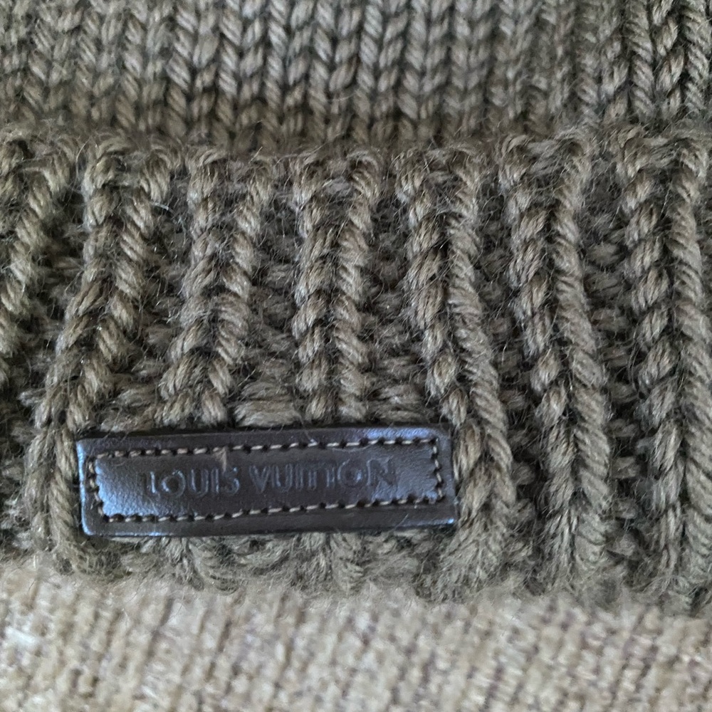 Louis Vuitton Wool & Mohair
Knitted Hat.